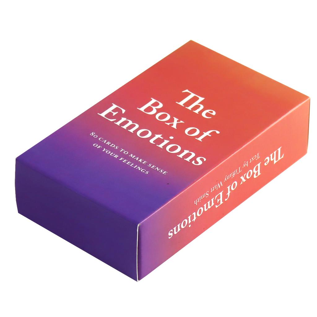 10.3*6cm The Box of Emotions - 80 Cards To Make Sense of Your Feelings