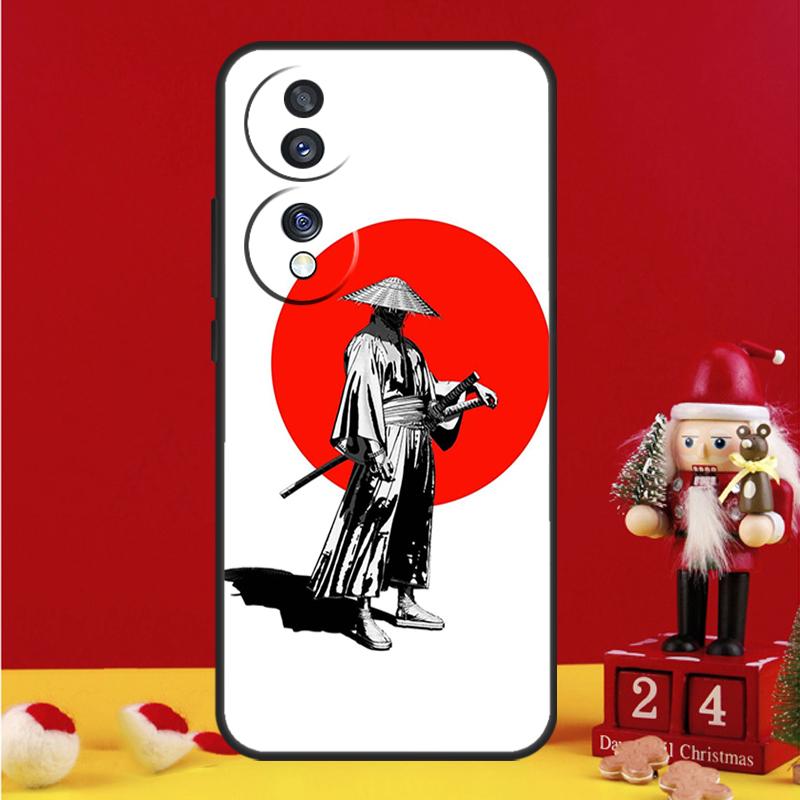 Anime Japanese Samurai Case For Honor Magic 5 6 7 Pro V5 Honor X9b X9c X9a X8a X8b X7a 50 70 90 200 400 Lite Cover