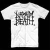Sale Napalm Death Old Logo Album White T Shirt M Size Vintage Unisex Designer Clothes Fashion Stylish Soft Streetwear