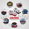 Battery Terminal Connectors(1 Pair), Positive & Negative Auto Battery Cable Terminal Top Post With Plastic Bottoms,Automotive Accessories Universal
