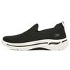 Go Walk 5 Fabric Comfortable Easy Wear Low Top Lifestyle Casual Shoes Women Sneaker Black 124418-BKW