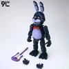 9L3D Gedruckte Nightmare Chica Titan13 Five Nights Security Breach FNAF Actionfiguren Bär Bewegliches Gelenk Abnehmbares Spielzeug Dummy13