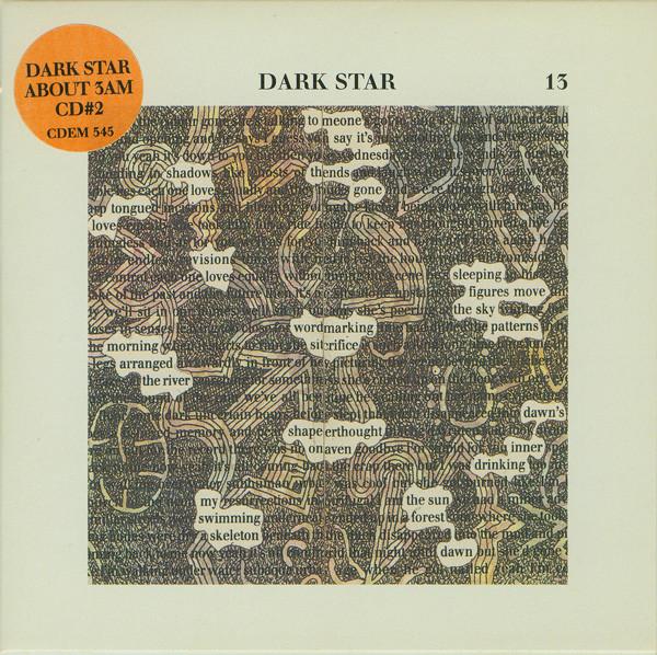 

CD DARK STAR - About 3am CDEM534 Harvest 1999 UK Rock Used