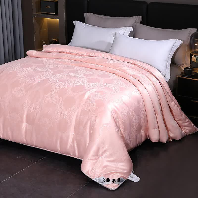 Shimengzi 120S Jacquard Mulberry Silk All-Season Quilt