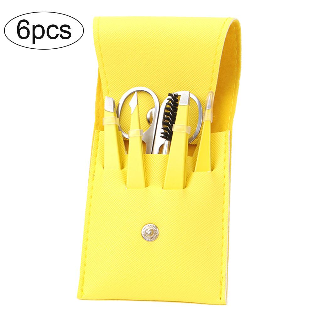 

4/6 шт., пинцет для удаления волос из нержавеющей стали, зажим для ресниц, профессиональный набор пинцетов для ресниц, щипцы для бровей, инструменты для макияжа