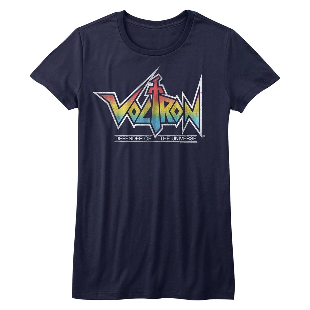 Voltron Cartoon Logo Defender Of The Universe Women s Fitted T Shirt XL