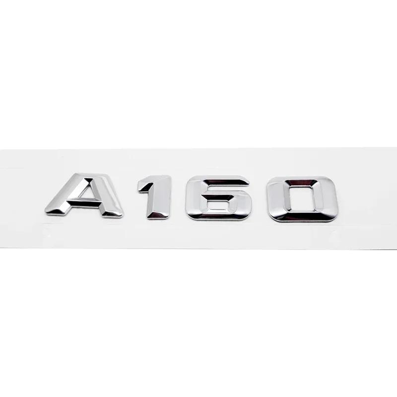 Stop ABS Naklejka z Emblematem na Klapę Bagażnika Samochodu dla Mercedes Benz Klasa A A45 A63 A140 A160 A180 A200 A220 A250 A260 Emblemat Tylnego Bagażnika