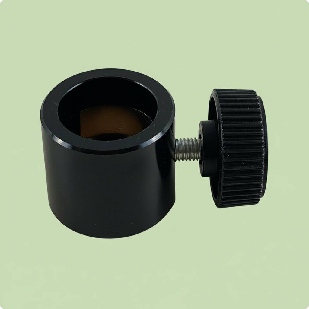 32 Mm Microscope Collar Sturdy Metal Microscope Stand Clamp Band Laboratory Equipment Focusing Rack 360 Degree Rotation