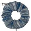 Convenient Hair Scrunchies for Gym Pocket Ties with Hidden Zipper Women, Elastic Tie Storage Headphones Small Items Keys And Coins, Satin Accessories
