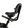 Home Use Portable Cardio Air Bike Gym Equipment with Foldable Backrest for Body Building Fitness Exercise Bike