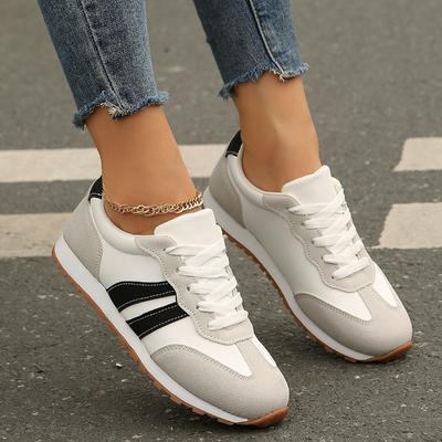 Fashion New Spring/Fall Walking Women's Sneakers Platform Patchwork Casual Sneakers Outdoor Running Vulcanized Woman Shoes Plus Size 43