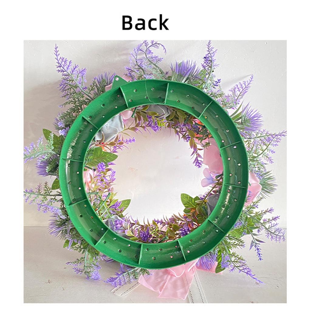 Wianek z symulowanych kwiatów w kształcie kokardy, wianek sezonowy, dekoracja do zawieszenia na drzwiach, rekwizyty świąteczne, dekoracja do zawieszenia na oknie