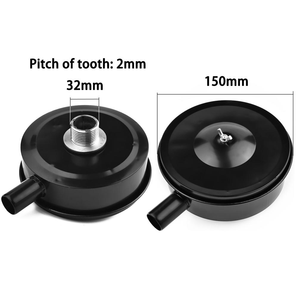 1PC Filter Muffler Air Intake Silencer Filter Black