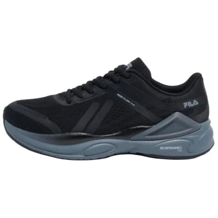 FILA RGB Flow 3.0 Low top Running Shoes Unisex Black 1RM02986H001 40