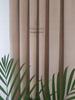 Velvet curtain - beige