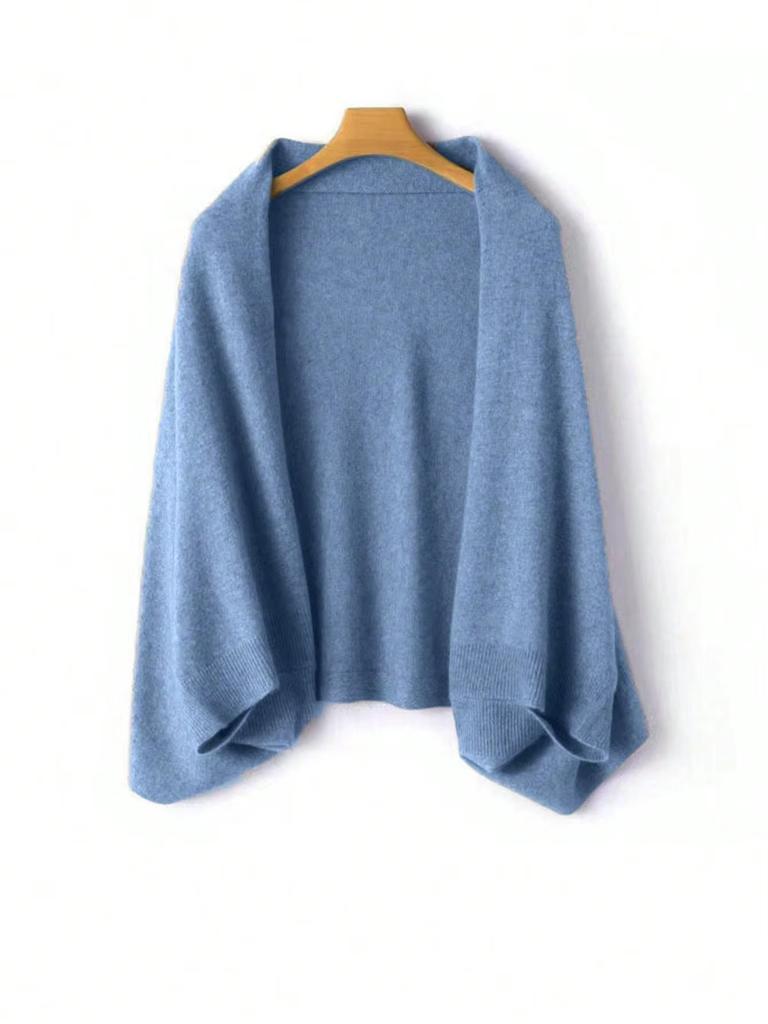 100% Merio Wool Knitted Scarf Shalws Soft Warm Cashmere Cardigan Cloak Wraps Shoulder Neck Protect Dual Use Pashmina Scarves