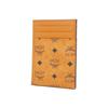 MCM Cognac Visetos Card Holder with Multiple Card Slots for Daily Use