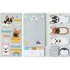 Colorful Pocket Notepad Dog Cat Self-Adhesive Notes Sticky Notes Set  School Supplies