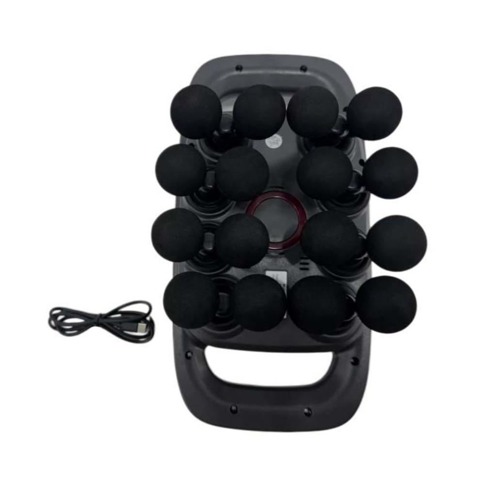 8/16/22-Head Fascia Massager High-Frequency Vibration Handheld Muscle Massage Machine Full Body