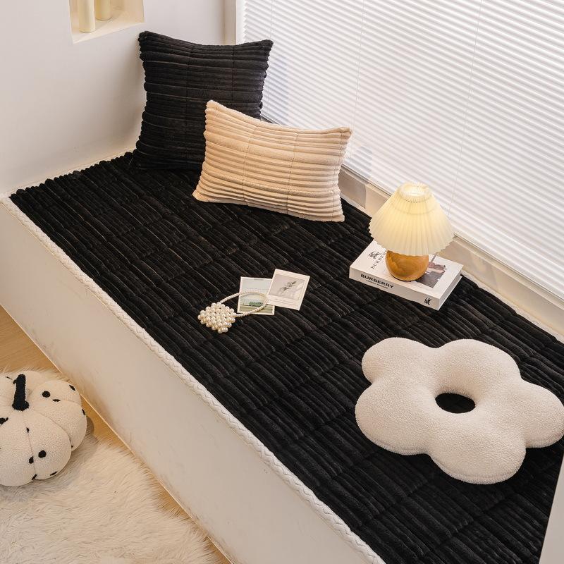 Wholesale Cream Wind Bay Window Mat, Window Sill Mat, Winter Thickened Balcony Seat Cushion  New Bay Window Transformation Artifact