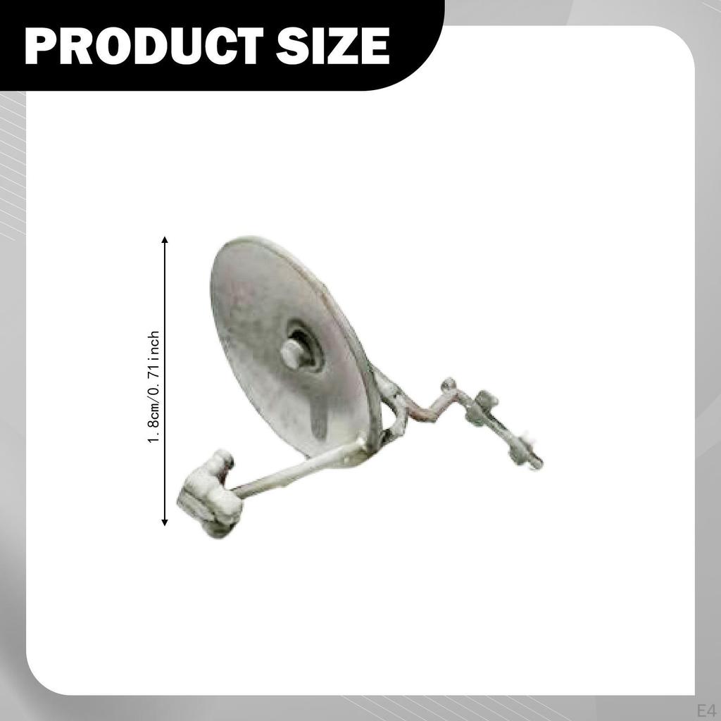 1/64 City Model Scene Accessories Dollhouse Decor Railway Scenery Rooftop Parabolic Antenna