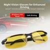 UV Protection Anti-Glare Sunglasses Day and Night Driving Sunglasses Night Vision Glasses  Cycling