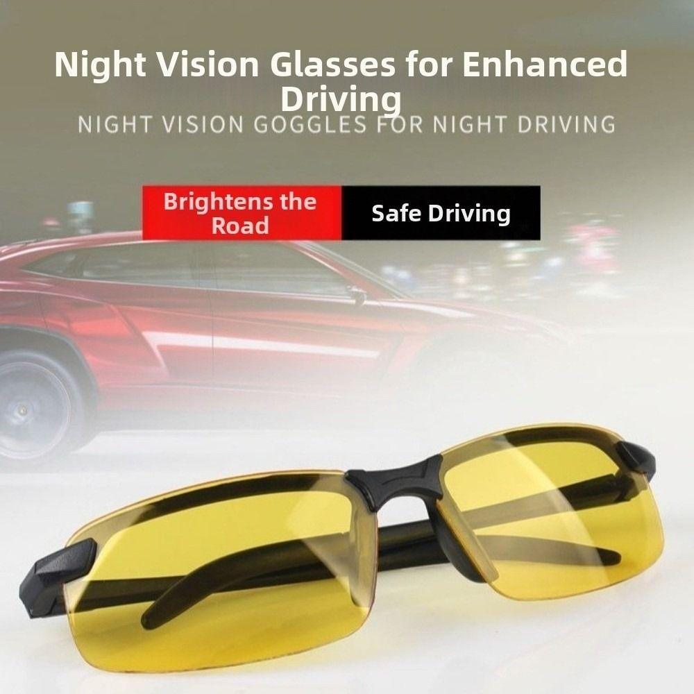 UV Protection Anti-Glare Sunglasses Day and Night Driving Sunglasses Night Vision Glasses Cycling