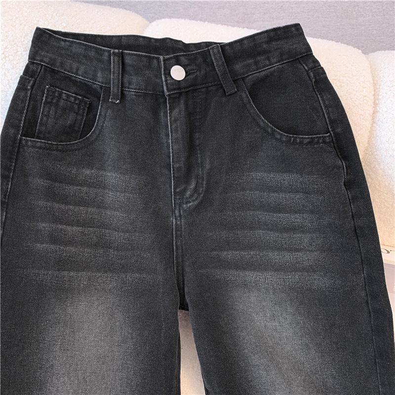 Southeast Asia Trending Women's High Waist Wide Leg Jeans - Autumn Slimming Loose Fit