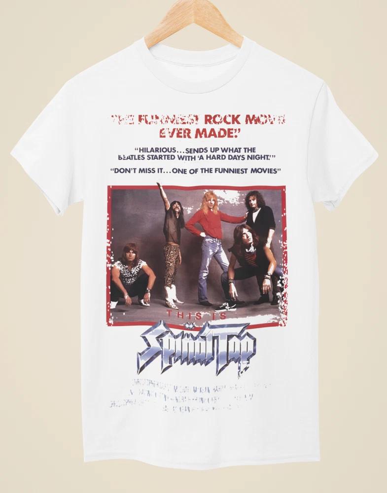 This Is Spinal Tap Movie Poster Inspired Unisex White TShirt S