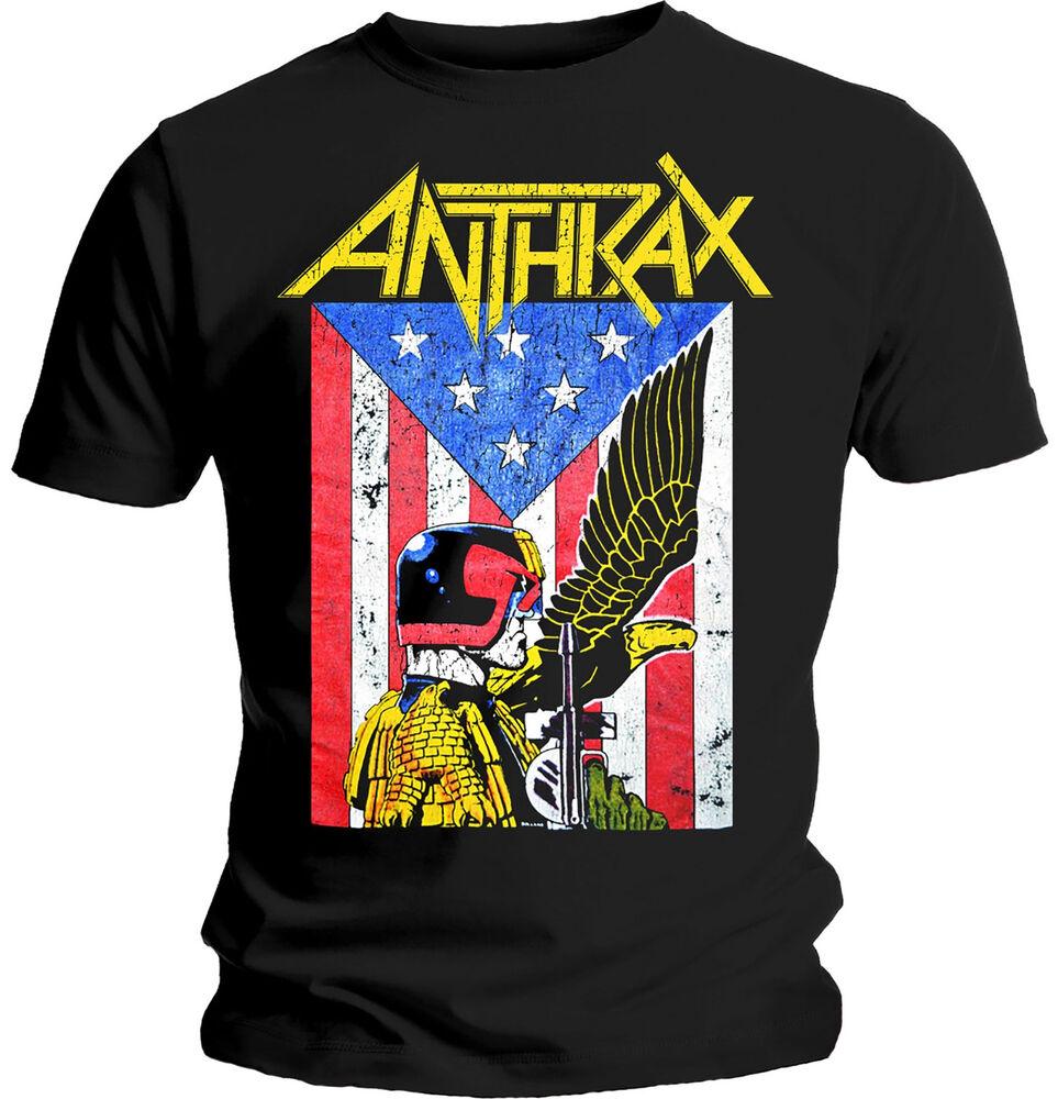 

Футболка унисекс Anthrax Dredd Eagle