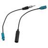 Universal Cable Car Stereo DIN Plug FM/AM For Bingfu For DAB Car Radio Radio Antenna Replaces 15cm 2PCS Adapter
