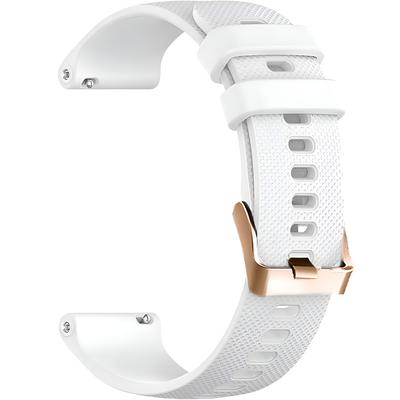 Universal Silicone Strap 20mm, White