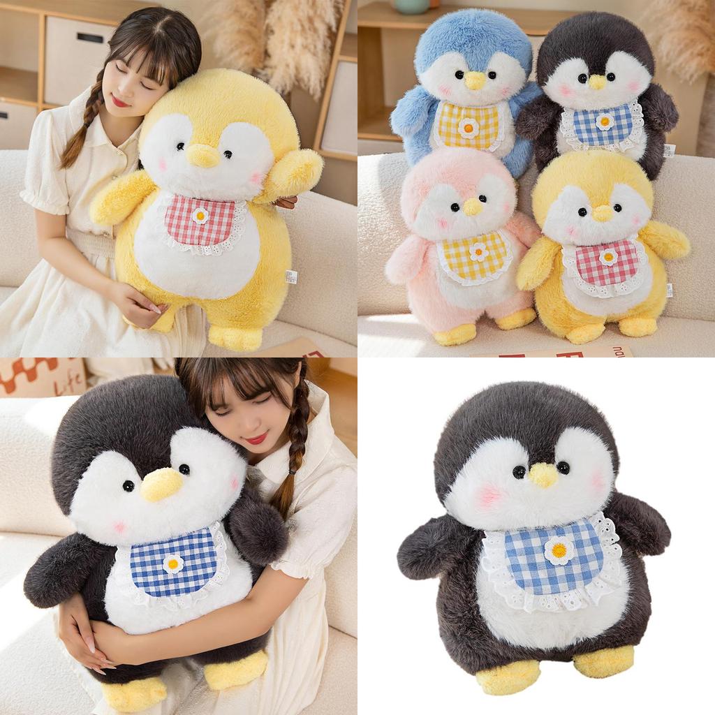 Cute Penguin Cub Plush Toy Fluffy Stuffed Animal For Valentine's Day Gift Best Friend Gift And Sister