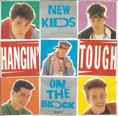 7-tommers plate NEW KIDS ON THE BLOCK - Hangin' Tough BLOCK3 CBS 1990 Storbritannia Rap & Hip-Hop/R&B Brukt