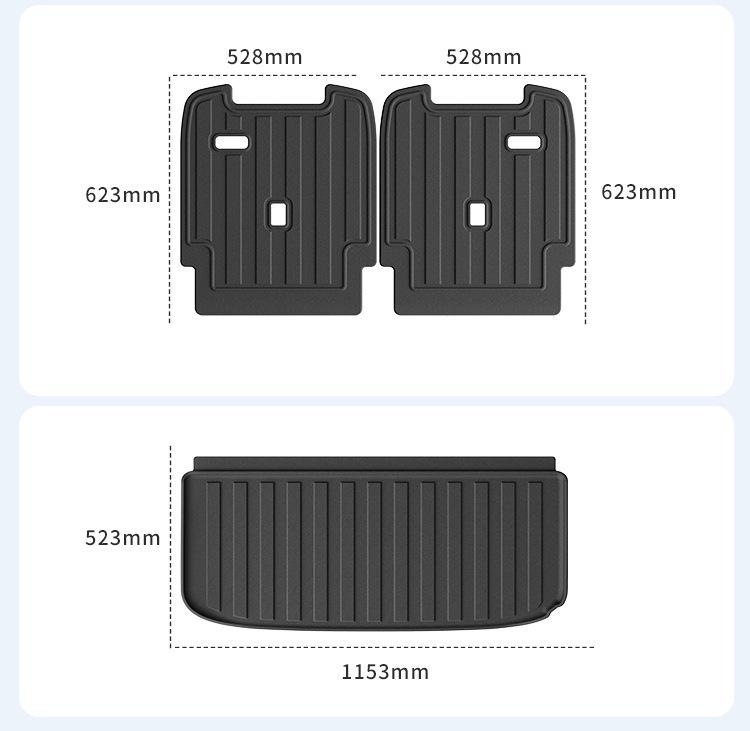 2026 IM LS9 All-Weather TPE Trunk and Seat Back Mat