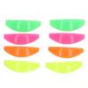 4 Pairs Eyelash Lift Shield Mixed Color Reusable Soft Eyelash Perming Curler for Beauty Salon