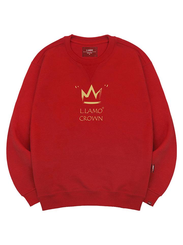 Ellamo Crown Sweatshirt Unisex Big Size S~4Xl (Type A)