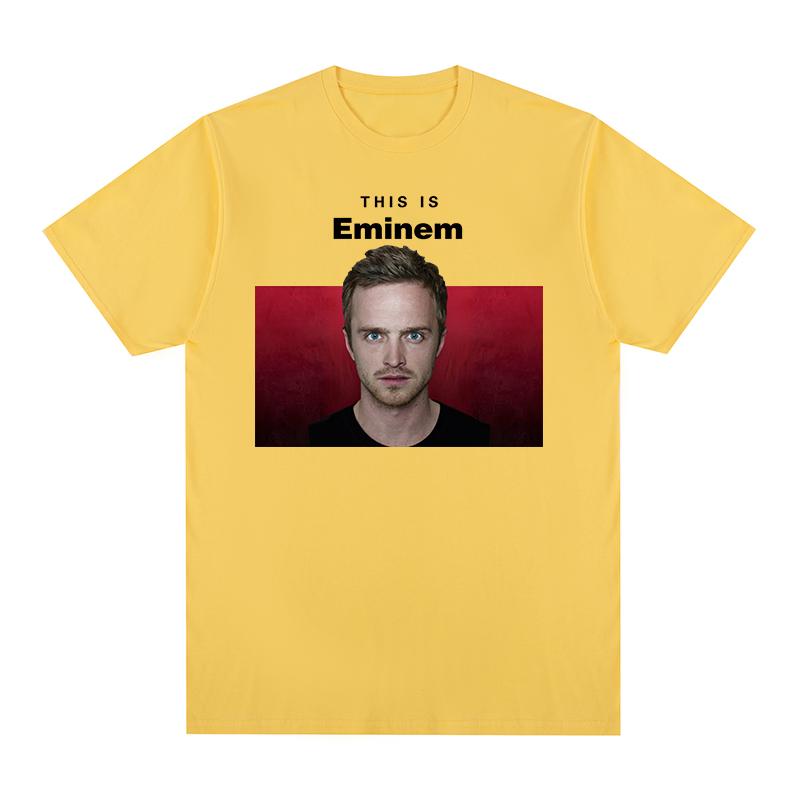 Breaking Bad Vintage Tshirt This Is Eminem Jesse PinkUnisex Funny Meme Cotton Unisex T Shirt New TEE TSHIRT Womens Tops