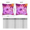 Dandadan Okarun X Momo Pillow Case Square Pillow Cover Cute Funny Cushion Cover For Wedding Party Home Decor