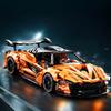 Non-Toxic 1:14 Technical City Super Sports Racing Car Diy Model Building Blocks Toy Birthday Christmas Halloween Gifts For Kid Adult
