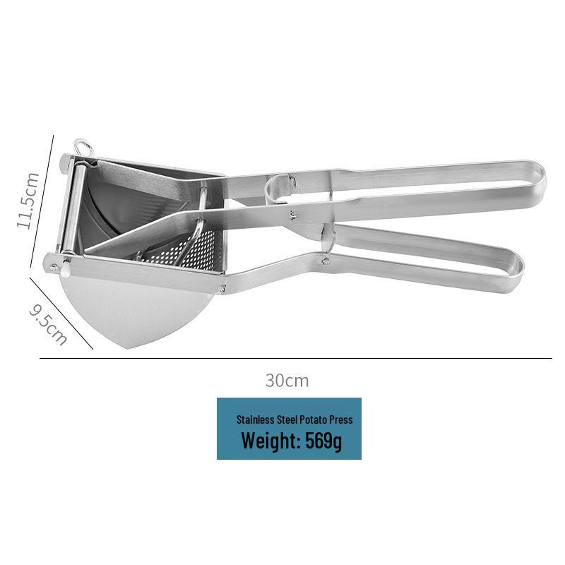 Stainless Steel Potato Masher & Ricer - Multipurpose Fruit Juicer