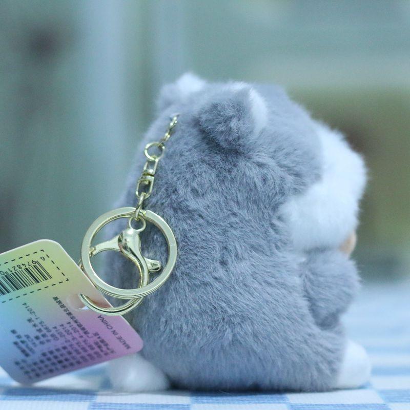 Adorable Plush Shiba Inu Keychain Cute Cartoon Animal Doll With Soft Fur Features