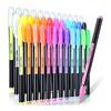 DUULEMANG 36 Colors Glitter Gel Pens Set, Water-Based Gel Pens for Coloring Books, DIY Crafts, Journals, Kids, Sketching, Doodling, Smooth Writing,