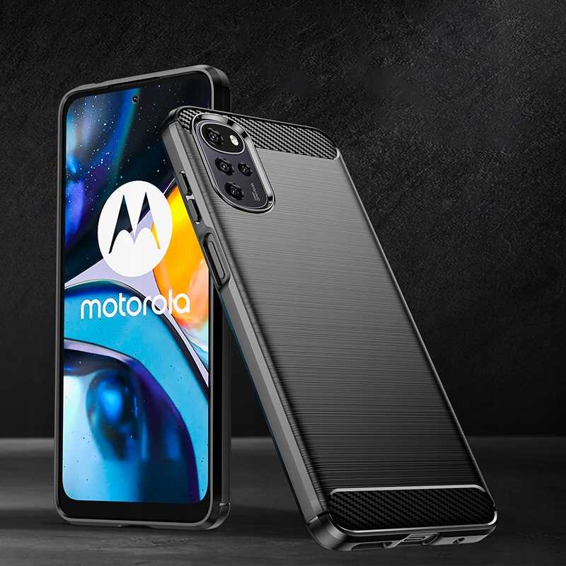 Sc Carbon Motorola G22/E32/E32S Czarny