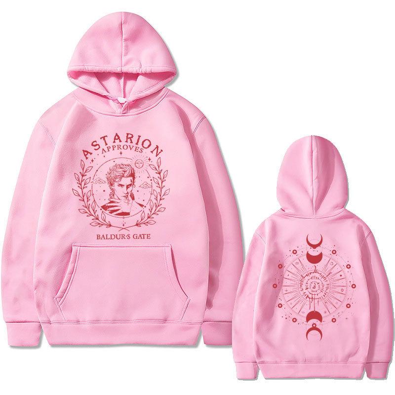 Best Famous Game Baldur'S Gate Astarion Red Graphic Hoodie