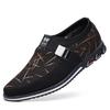 Men Summer Casual Loafers Breathable Comfortable NonSlip SlipOn Leather Suitable for Daily Wear and Various Occasions