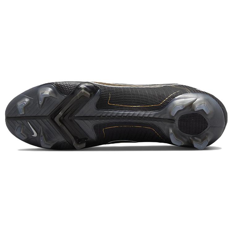 Nike Mercurial Vapor 14 Elite Fg Black Metallic Silver Cave Stone Metallic Gold DJ2837-007