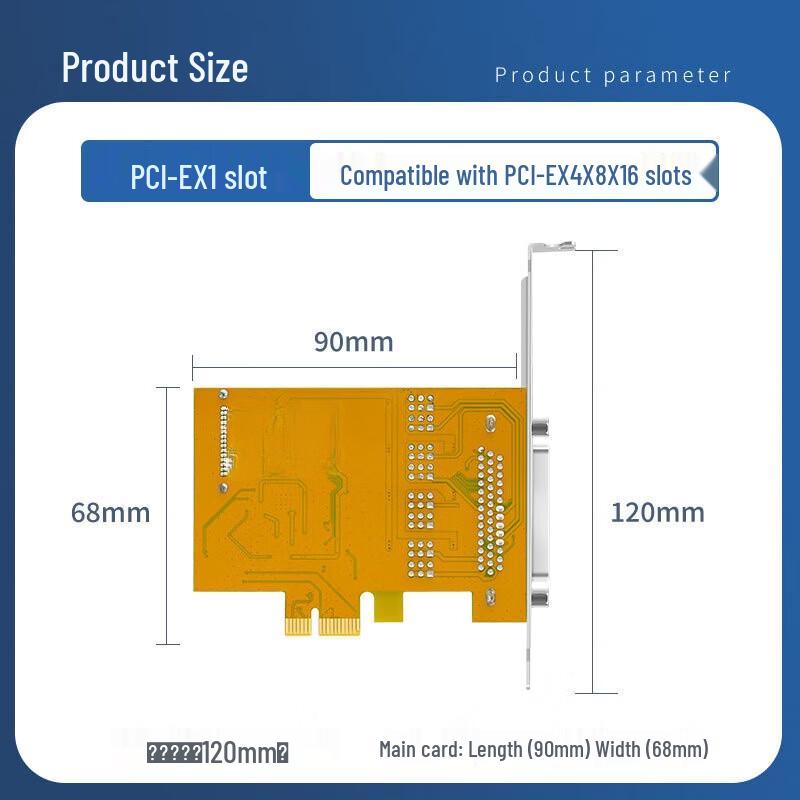 

PCI-E 4-Port RS232 Serial Expansion Card
