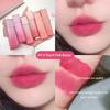 Cappuvini Nude Water Mist Lip Glaze Matt Samt Weiß Lipgloss Langanhaltender Lippenstift