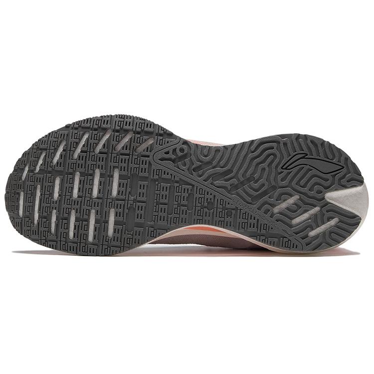 LiNing Jueying Essential Rebound Low-Top Running Shoes Women's Gray Orange ARRS004-13